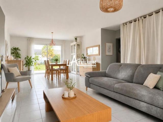 La Croix Morzel vie de plain pied, 4ch, garage, jardin, calme