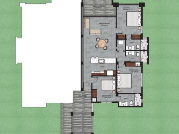 LA ENSENADA #T4 102: Exclusivo departamento en venta de 3 habitaciones con v espectacular vista al mar en Jama, Ecuador