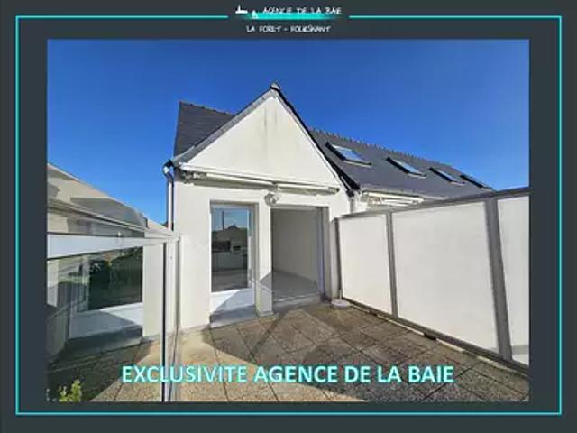 La Forêt Fouesnant 29940 Achat / Vente appartement 2 pièces t2 au dernier étage