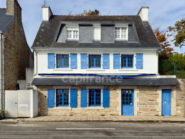 LA FORET FOUESNANT Maison à rénover avec restaurant et duplex, vue mer – Opportunité rare à vendre !