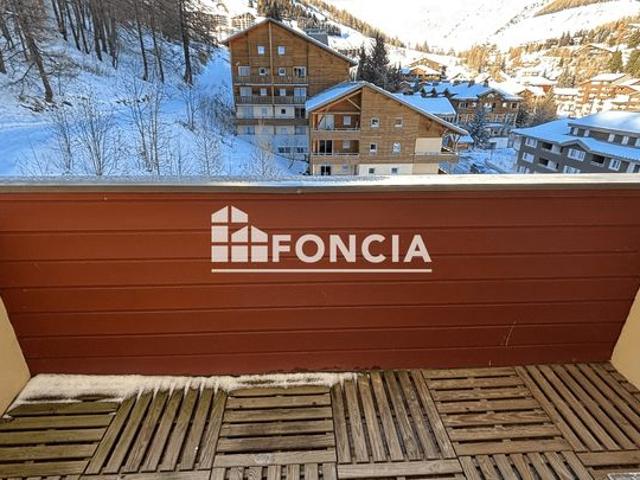 La foux centre station rare dernier etage en duplex avec 2 chambres, terrasse, vue exceptionnel sur la station, ascenseur, casier a skis, acces pistes