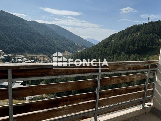 La foux, residence plein sud superbe duplex en dernier etage offrant 3 espaces de couchages et une grande terrasse avec une vue imprenable sur la