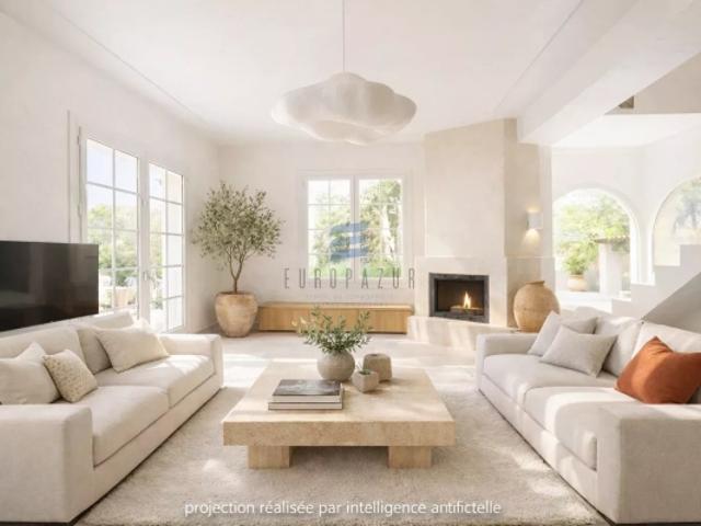 La Gaude – Maison 180m² avec piscine, studio ind terrain 3 000 m²