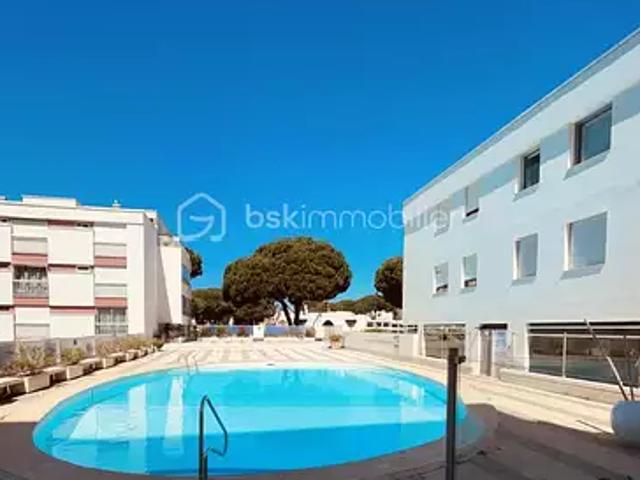 La Grande Motte 34280 Achat / Vente appartement 2 pièces t2 piscine terrasse