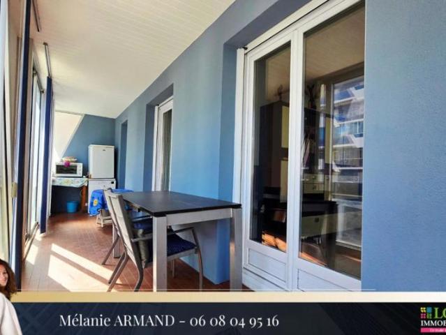 LA GRANDE MOTTE – Appartement spacieux avec loggia au cœur du centre ville