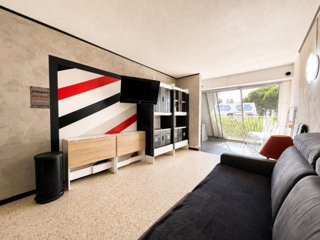La Grande Motte Quartier la Petite Motte Studio meublée de 21m2 avec place de parking