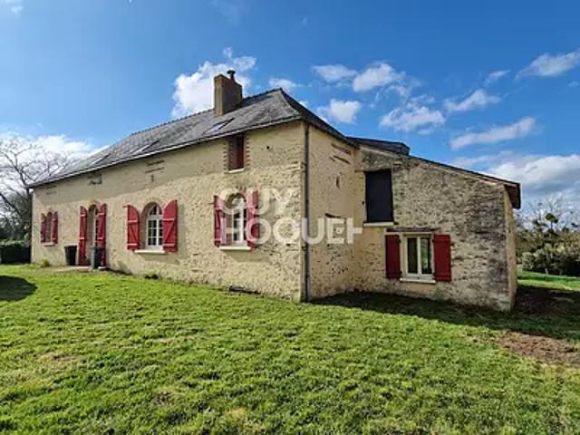 La Jaille Yvon 49220 Achat / Vente maison 7 pièces t7 terrasse cave