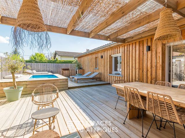 La jolie maison esprit vacances à Carignan de Bordeaux