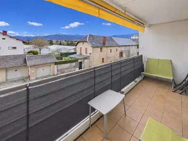 La Motte Servolex 73290 Achat / Vente appartement 3 pièces t3 cave balcon