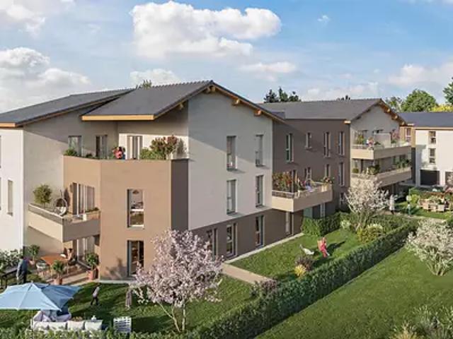 La Motte Servolex 73290 Programme neuf appartement neuf à vendre t3 PTZ