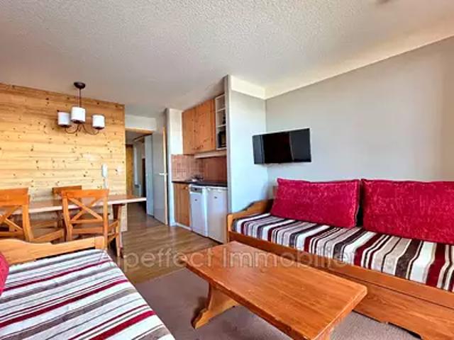 La Plagne Tarentaise 73210 Achat / Vente appartement 1 pièce t1 terrasse
