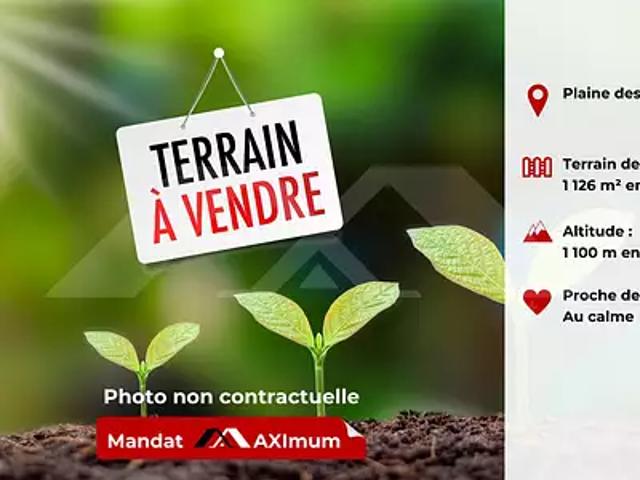 La Plaine des Palmistes 97431 Achat / Vente terrain au dernier étage