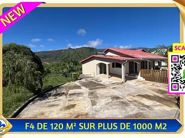 La Plaine des Palmistes 97431 Achat / Vente maison 4 pièces t4 terrasse