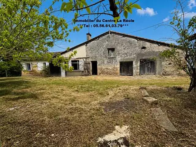 La Réole 33190 Achat / Vente maison 5 pièces t5