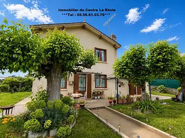 La Réole 33190 Achat / Vente maison 5 pièces t5