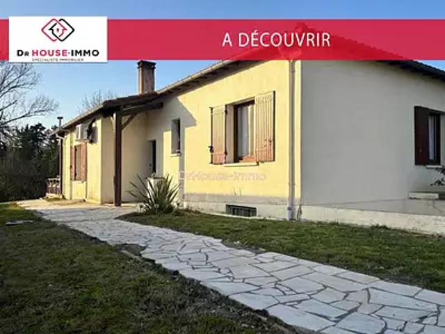 La Réole 33190 Achat / Vente maison 6 pièces t6 terrasse