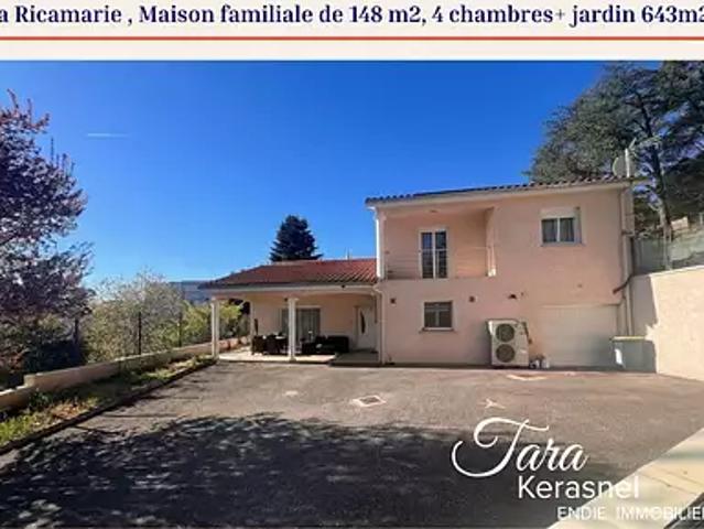 La Ricamarie 42150 Achat / Vente maison 5 pièces t5 terrasse balcon