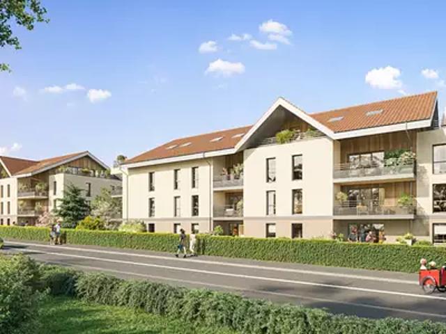 La Roche sur Foron 74800 Programme neuf appartement neuf à vendre t3 BBC Pinel