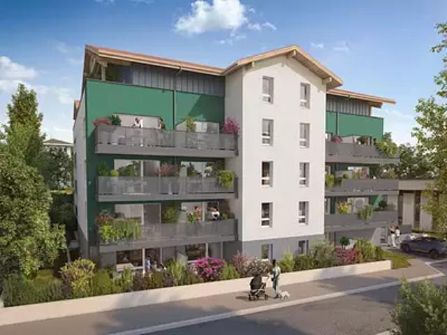 La Roche sur Foron 74800 Programme neuf appartement neuf à vendre t4 BBC Pinel