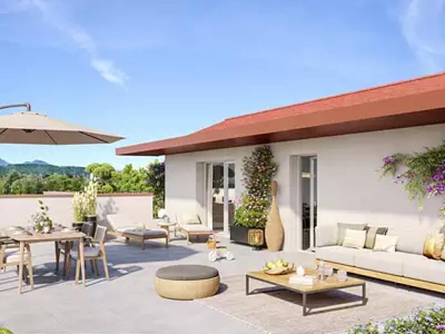 La Roche sur Foron 74800 Programme neuf appartement neuf à vendre t4 LMNP NF
