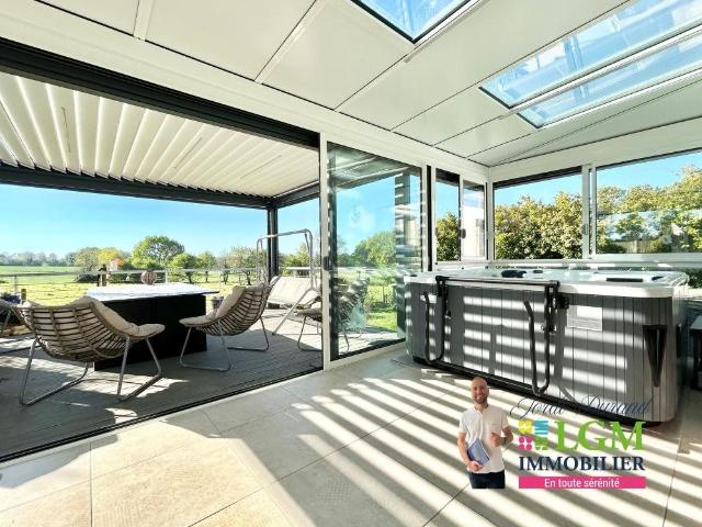 La Roche sur Yon – Maison avec véranda, jacuzzi et vue dégag. 178m² La Roche sur Yon