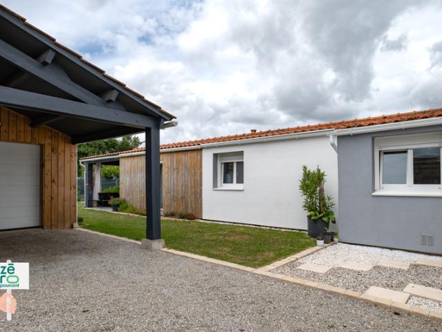 LA ROCHE SUR YON NORD CHARMANT PLAIN PIED 3 CHAMBRES AVEC