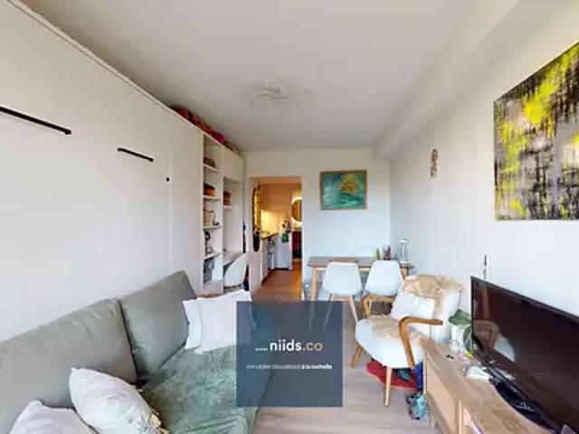 La Rochelle 17000 Achat / Vente appartement 1 pièce t1 terrasse