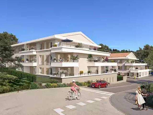 La Roque d'Anthéron 13640 Programme neuf appartement neuf à vendre t4 BBC Pinel