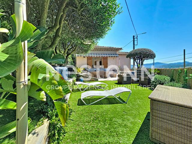 LA ROQUETTE SUR SIAGNE: MAISON INDIVIDUELLE TERRAIN 560M² au calme