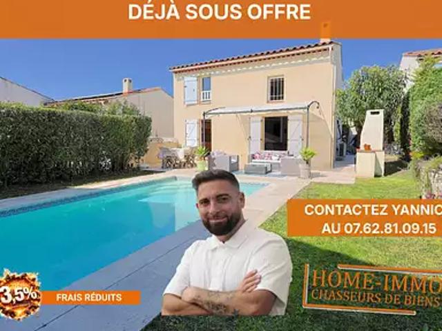 La Roquette sur Siagne 06550 Achat / Vente maison 5 pièces t5 piscine