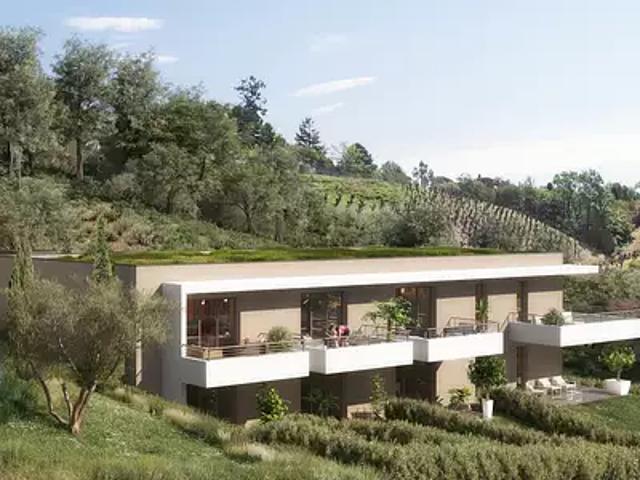 La Roquette sur Siagne 06550 Programme neuf appartement neuf à vendre t3 RT 2012