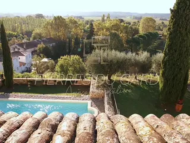 La Rouvière 30190 Achat / Vente maison 11 pièces t11 piscine parking