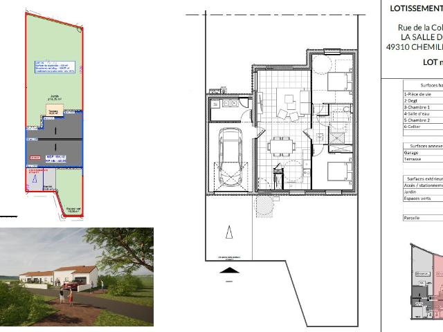 LA SALLE DE VIHIERS PAVILLON NEUF T3