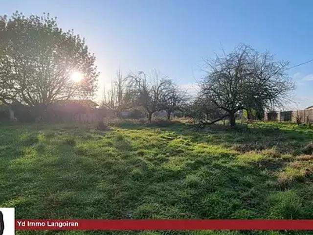 La Sauve 33670 Achat / Vente terrain