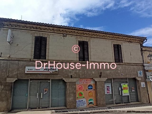 La Sauve Majeure, immeuble avec local commercial, dépendance, ja
