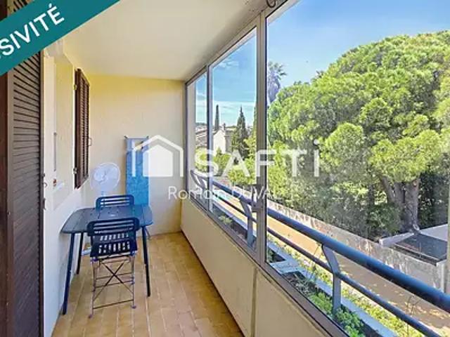 La Seyne sur Mer 83500 Achat / Vente appartement 2 pièces t2 balcon parking