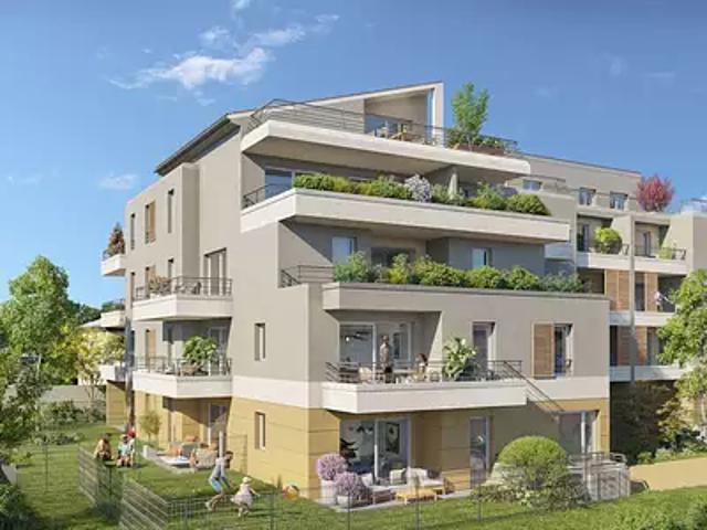 La Seyne sur Mer 83500 Achat / Vente appartement 3 pièces t3 jardin terrasse