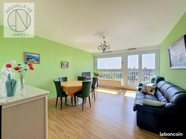 Lambersart Hippodrome – T3 lumineux 71 m² avec vue dégagée, cave et garage possible