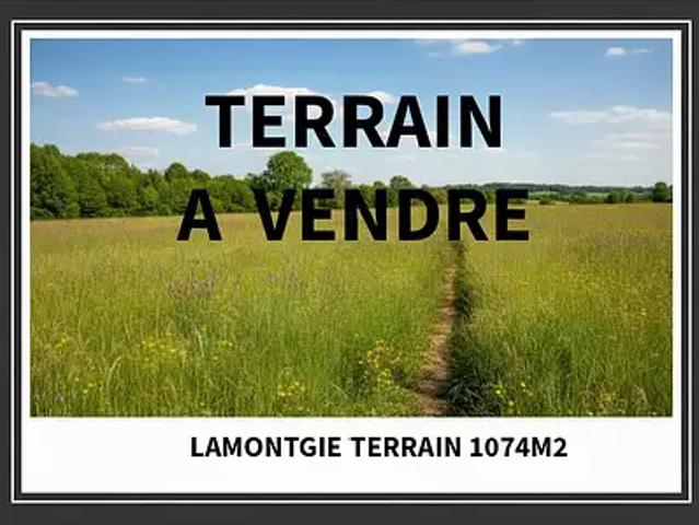 Lamontgie 63570 Achat / Vente terrain