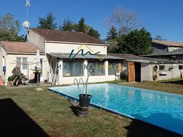 Lamothe Landerron 33190 Achat / Vente maison 4 pièces t4 piscine