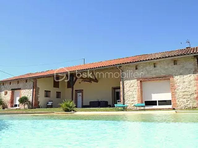 Lanta 31570 Achat / Vente maison 7 pièces t7 piscine terrasse