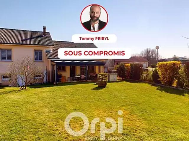 Lantéfontaine 54150 Achat / Vente maison 4 pièces t4 jardin terrasse