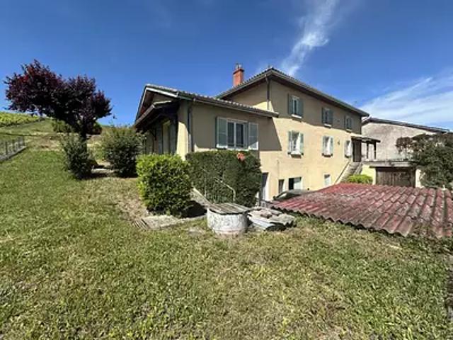 Lantignié 69430 Achat / Vente maison 10 pièces t10 terrasse