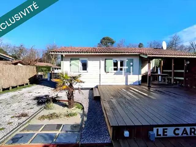 Lanton 33138 Achat / Vente maison 3 pièces t3 terrasse parking