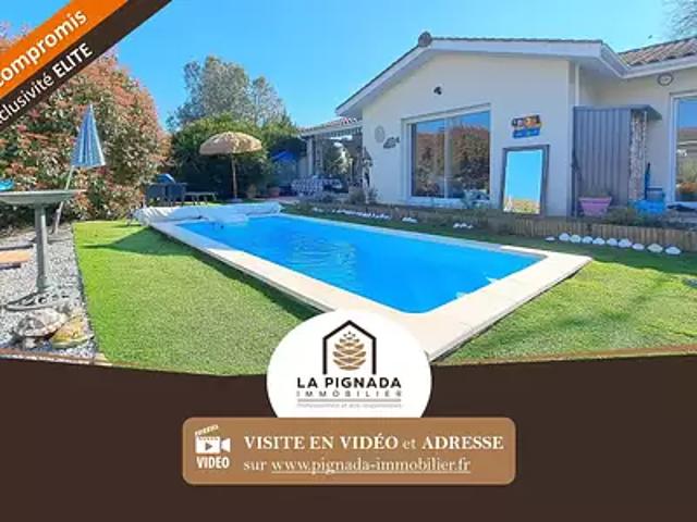 Lanton 33138 Achat / Vente maison 5 pièces t5 piscine terrasse