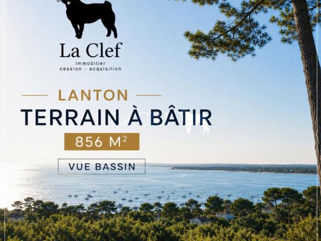 LANTON TERRAIN VIABILISE A BATIR 856 M²
