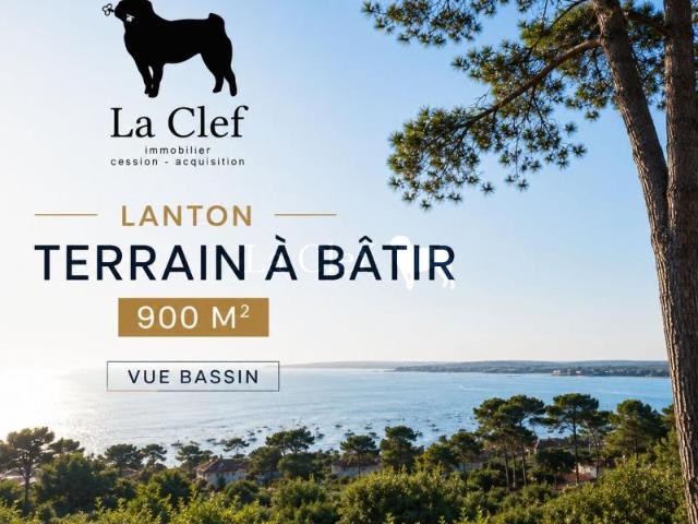 LANTON TERRAIN VIABILISE A BATIR 909 M²