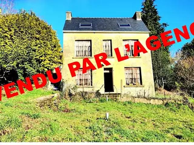Lanvénégen 56320 Achat / Vente maison 3 pièces t3 jardin terrasse