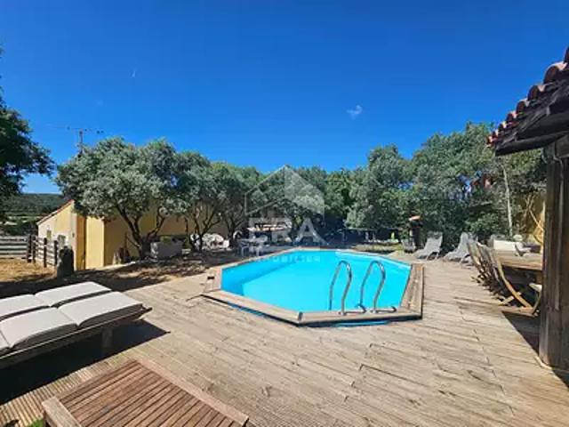 Lançon Provence 13680 Achat / Vente maison 5 pièces t5 piscine