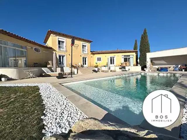 Lançon Provence 13680 Achat / Vente maison 6 pièces t6 piscine terrasse